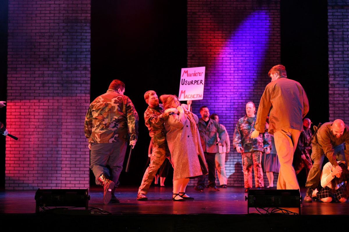 Macbeth (Opera Idao) Photo: Jonathan Collins